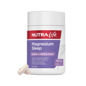 (PRE ORDER) Nutra-Life Magnesium Sleep 30 Capsules shelf life 2yrs